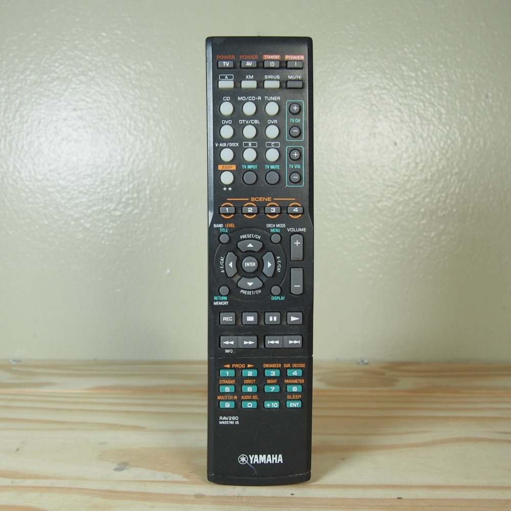 Yamaha‎ Remote Control RAV280 WN05780 for AV Receiver RX-V563 RX-V563BL - Picture 2 of 6